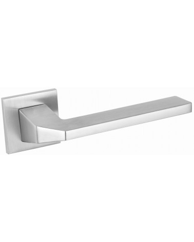 Poignée de porte chrome satiné ETNA quincaillerie design