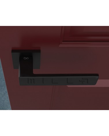 Poignée de Porte noire Line Imperia -  poignée design