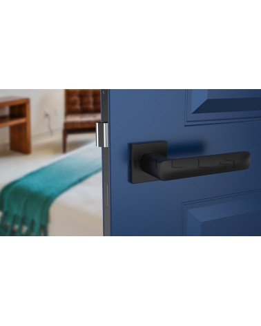 Poignée de Porte noire Line STELLA Q -  poignée design