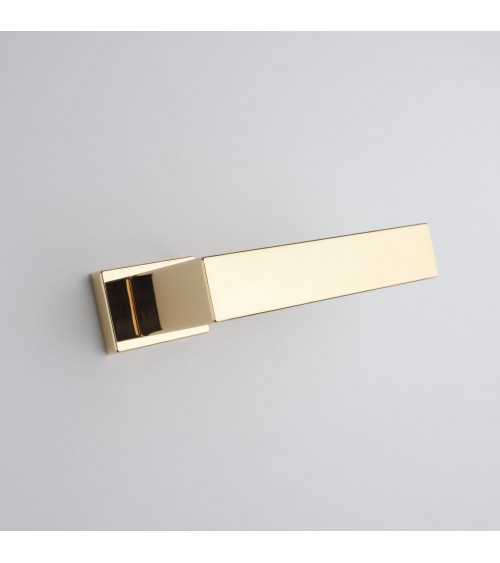 Poignée de porte sur plaque rectangulaire PINA poignée design couleur 3