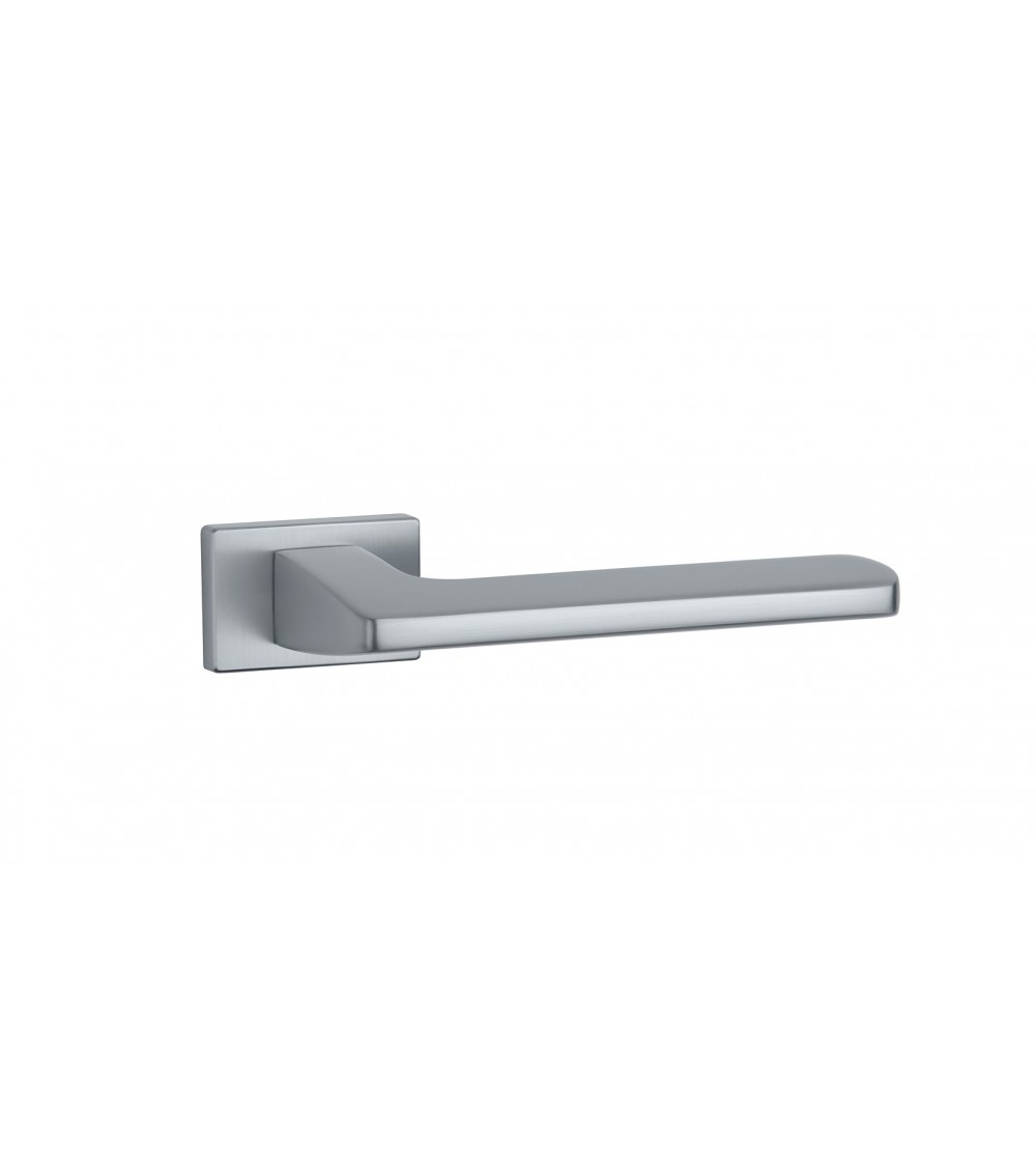 Poignée de porte sur plaque rectangulaire YUKA poignée design couleur 2