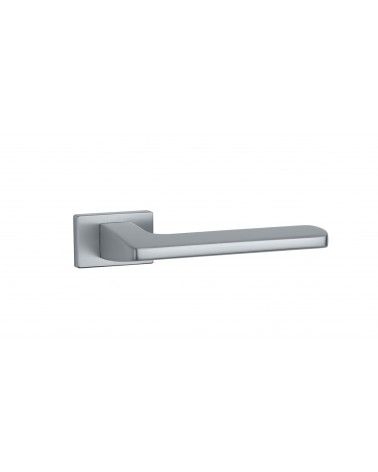 Poignée de porte sur plaque rectangulaire YUKA poignée design couleur 2