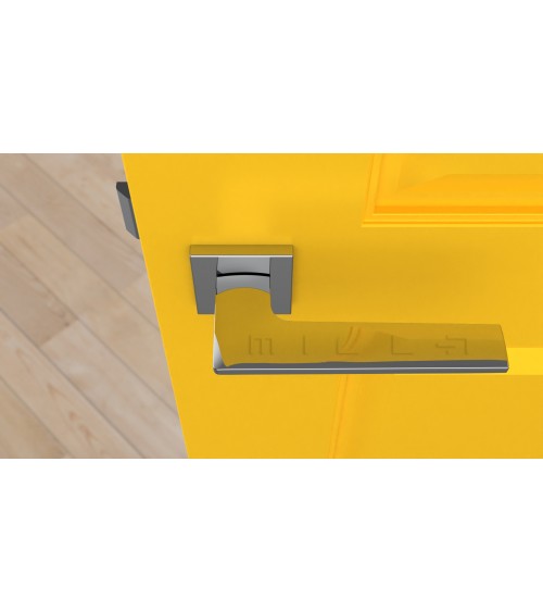 Poignée de porte en zamak LUNARIA poignée design couleur 2
