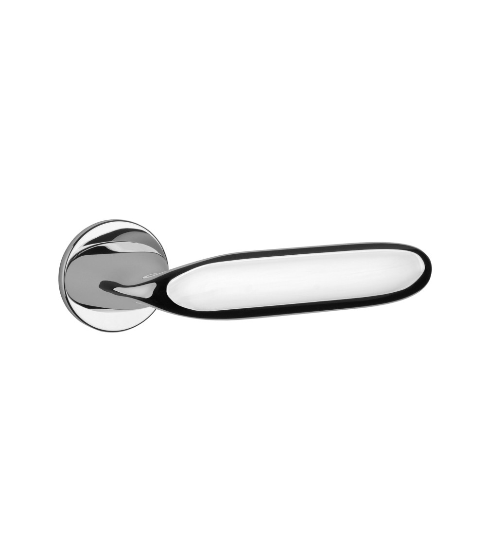 Poignée de porte en zamak PEONIA poignée design couleur 1