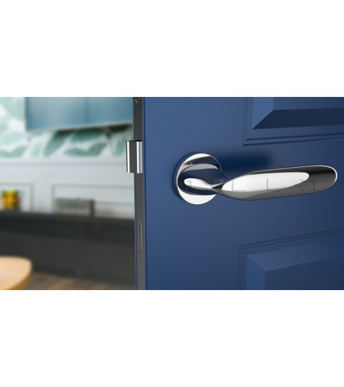 Poignée de porte en zamak PEONIA poignée design couleur 1