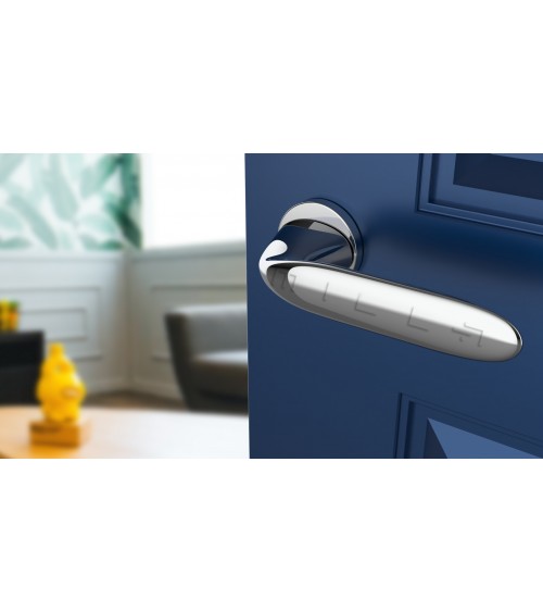 Poignée de porte en zamak PEONIA poignée design couleur 1