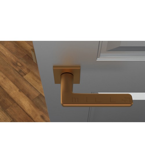 Poignée de porte en zamak SETIA quincaillerie design couleur 3