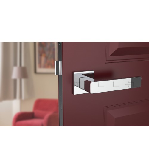 Poignée de porte en zamak ERICA quincaillerie design couleur 1