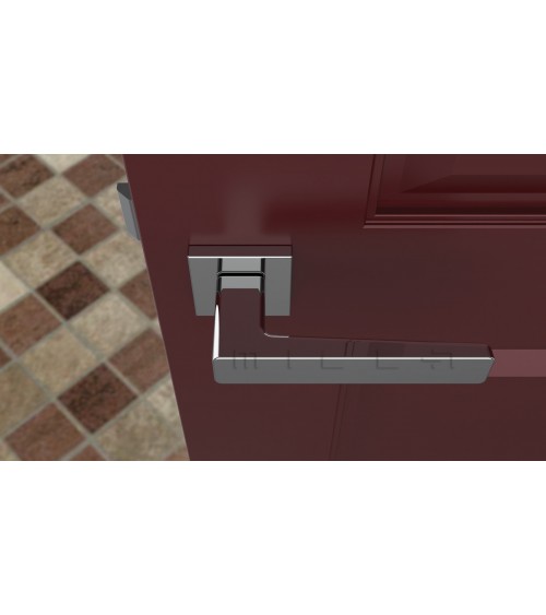Poignée de porte en zamak ERICA quincaillerie design couleur 1