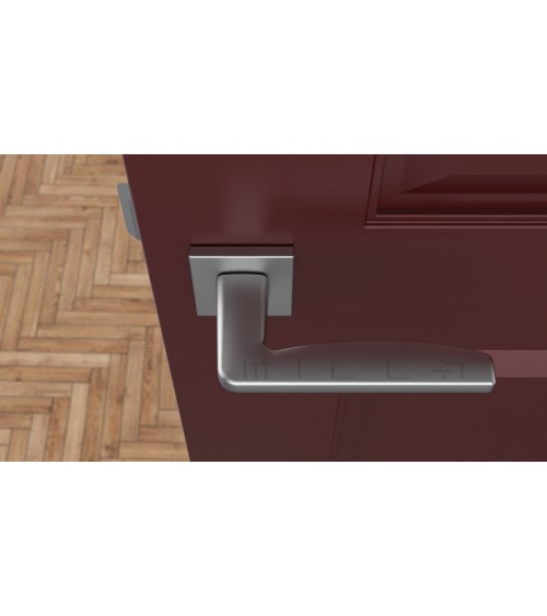 Poignée de porte en zamak ERBA poignée design couleur 2
