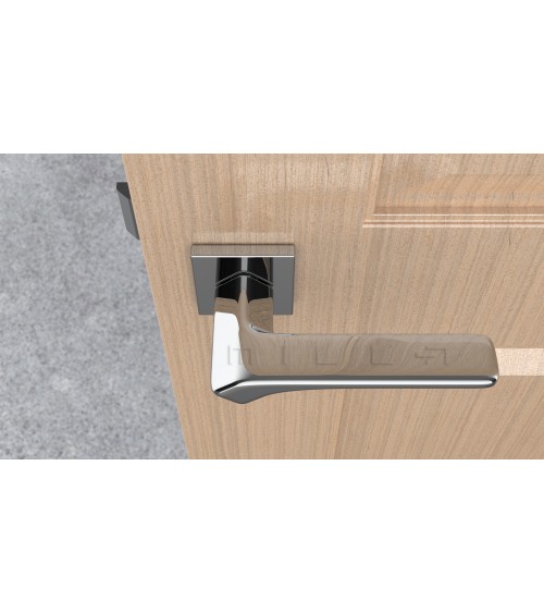 Poignée de porte en zamak BERGERIA poignée design