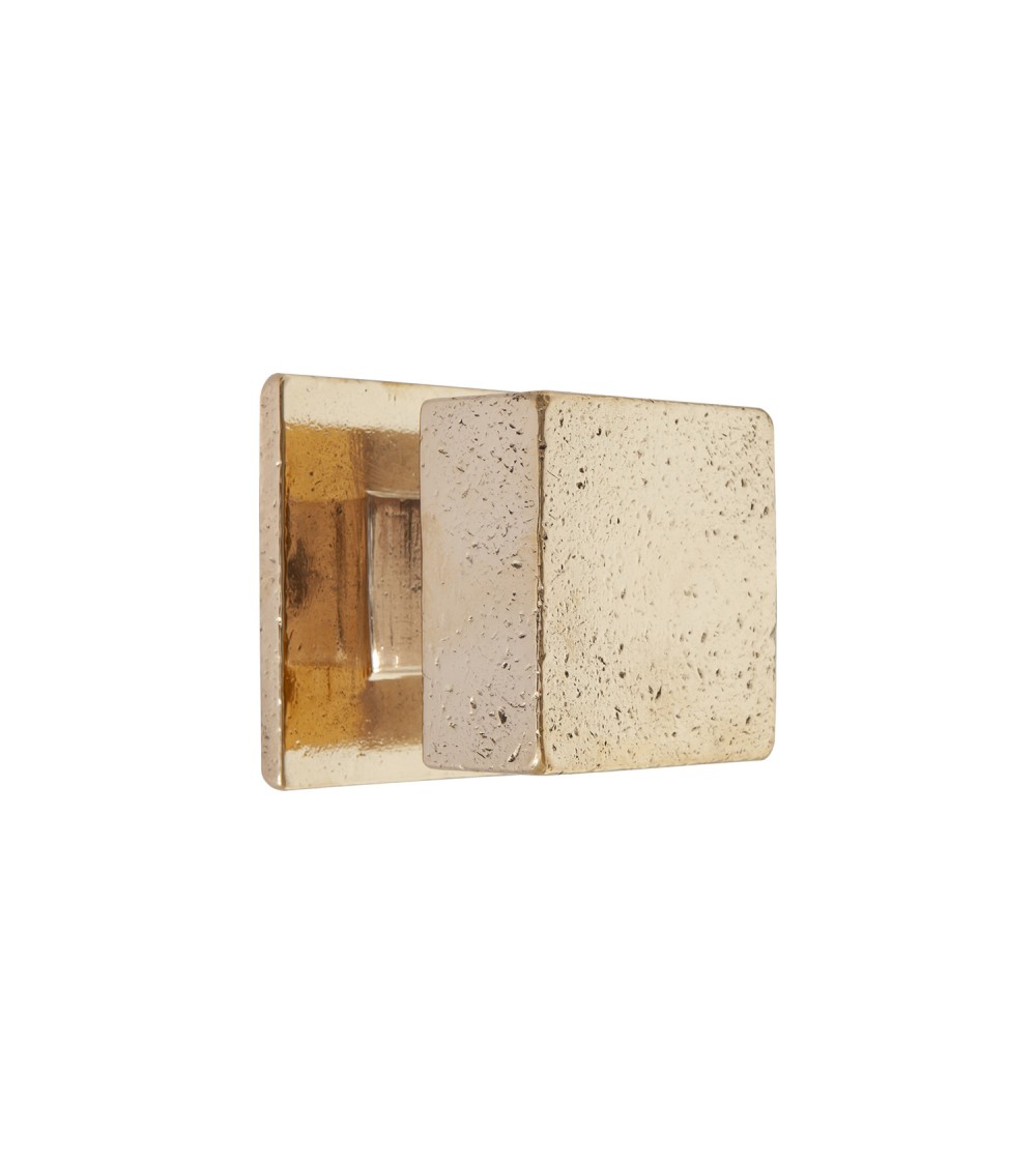 Bouton de porte extérieur bronze PQ65 - FIXE -  poignée design