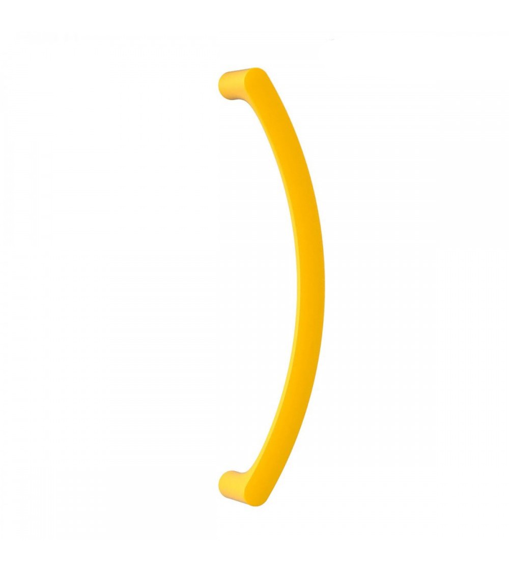 Poignée bâton de maréchal, poignée de tirage de couleur Jaune Citron Moon One -  poignée design
