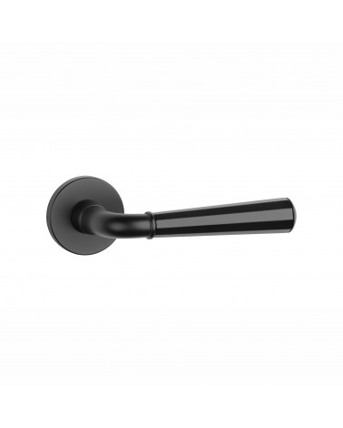 Poignée de porte sur plaque ronde MARIGOLD poignée design couleur 5