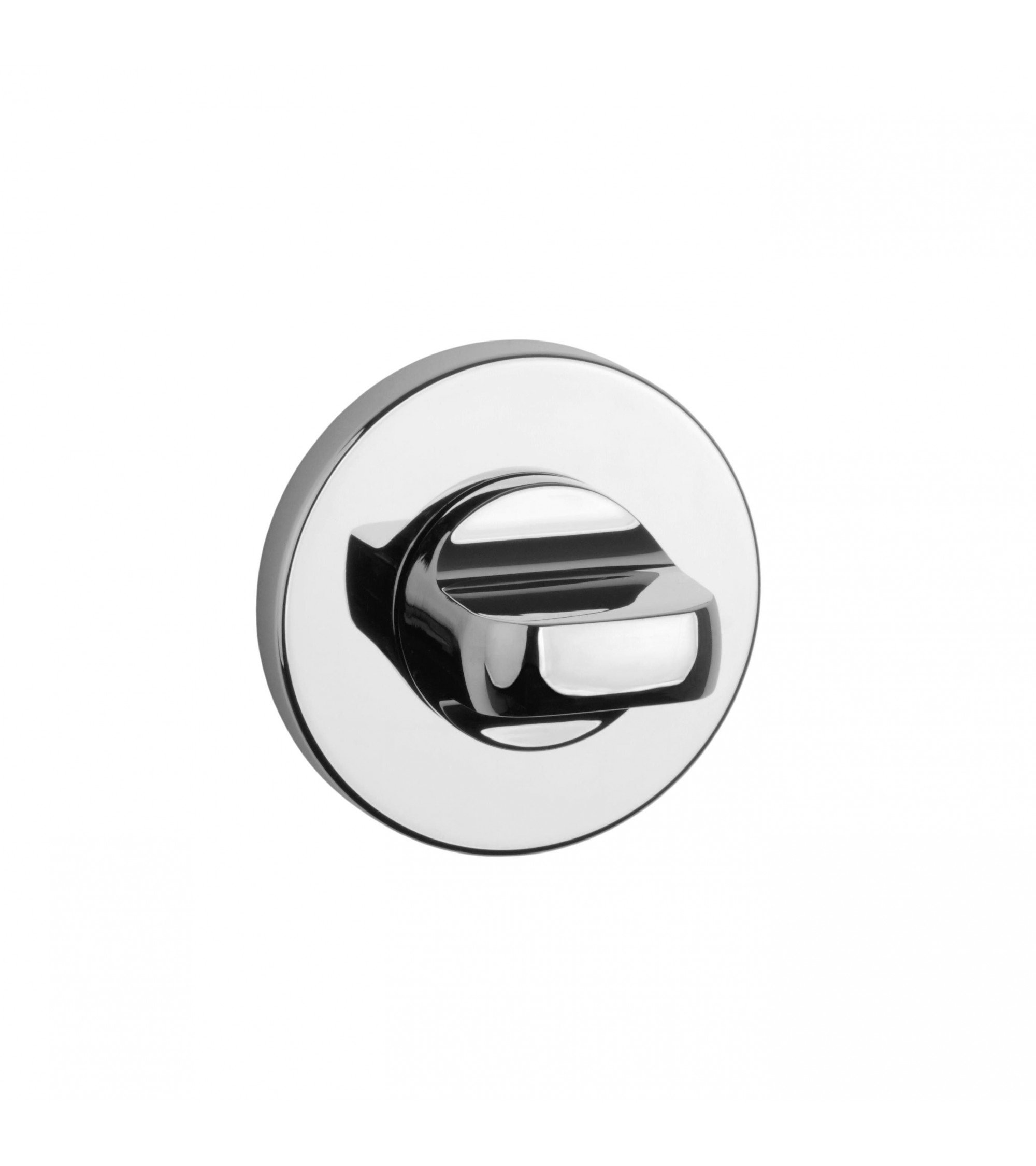 a chrome door escutcheon to add style to your handle