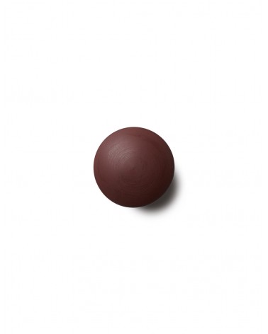 Bouton de meuble en porcelaine Anne Black model Mat -  poignée design