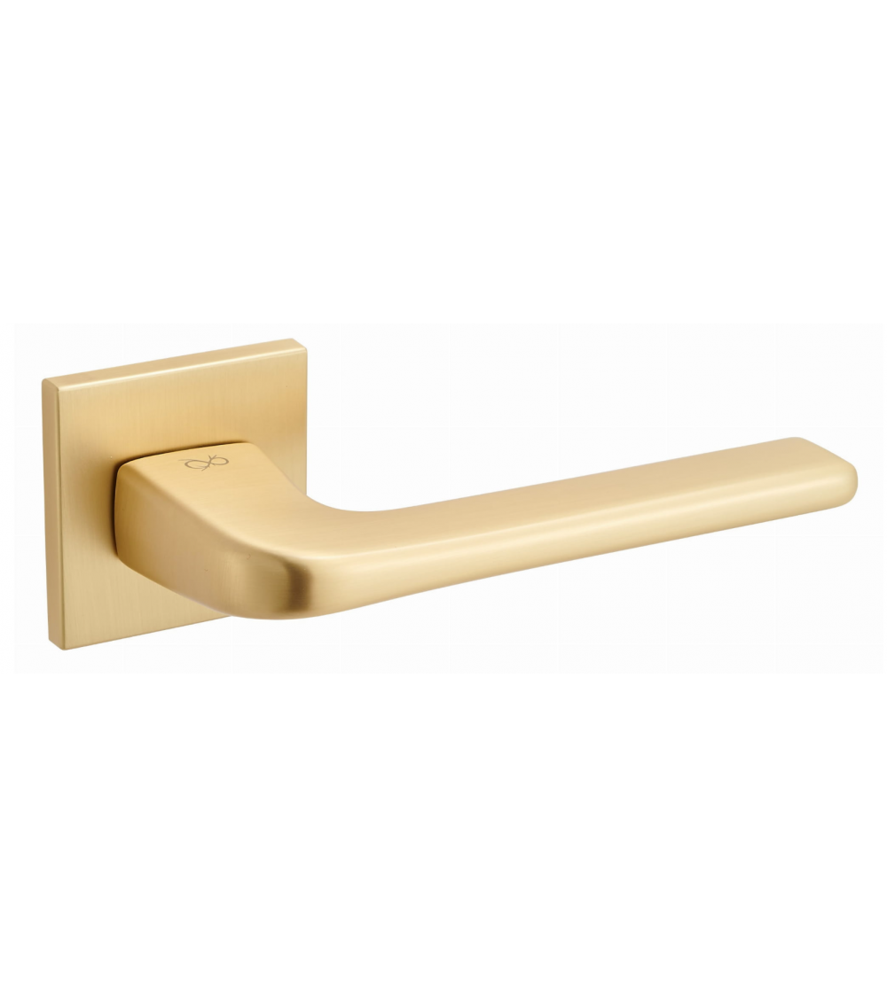 Poignée de porte carré classique en Zamak Solo -  poignée design