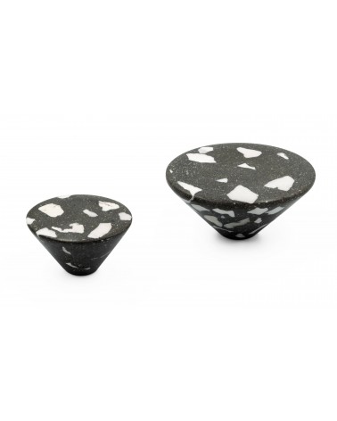 Bouton de meuble en ciment - Urbi & Orbi Demenico Rocks Cône -  poignée design