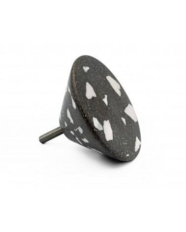 Bouton de meuble en ciment - Urbi & Orbi Demenico Rocks Cône -  poignée design