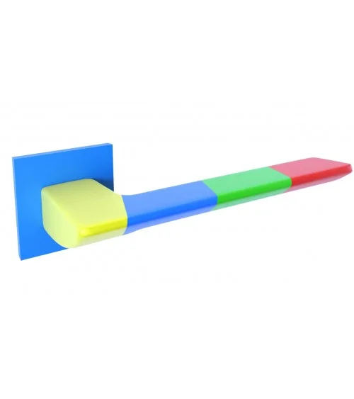 MS Beschläge Kit De Poignée De Porte De Balcon Avec Loqueteau Universel