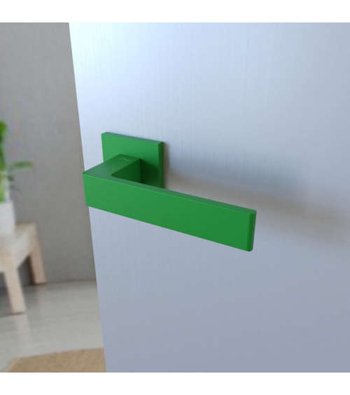 Poignée de porte à peindre Line Ronde -  poignée design