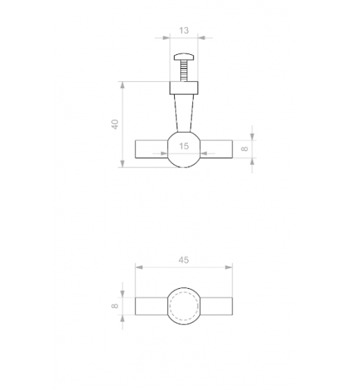 Bouton de meuble Btch -  poignée design