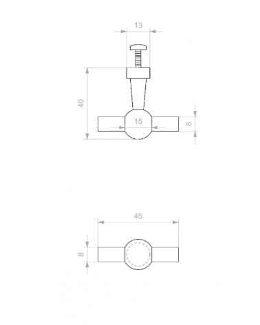 Bouton de meuble Btch -  poignée design