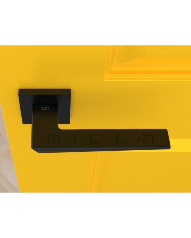 Poignée de porte noire VEGA -  poignée design