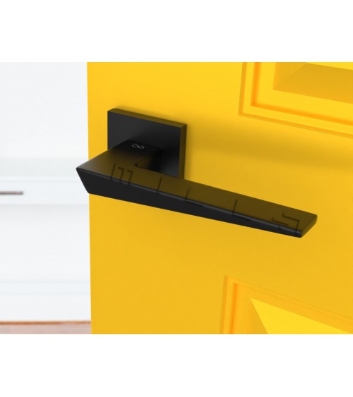 Poignée de porte noire VEGA -  poignée design