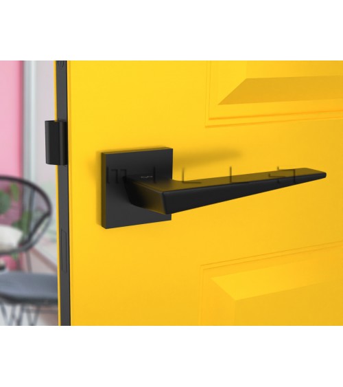 Poignée de porte noire VEGA -  poignée design