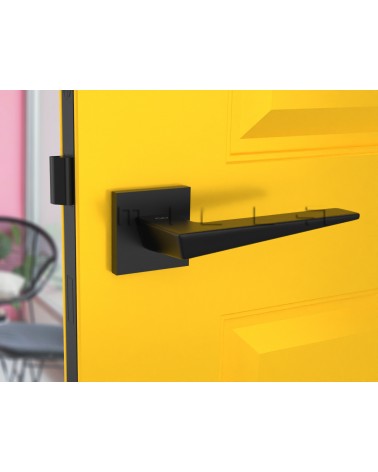 Poignée de porte noire VEGA -  poignée design