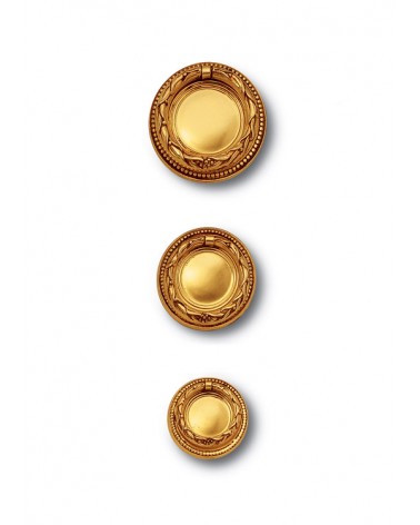 Bouton de meuble rond en laiton Salice Paolo - 024B -  poignée design