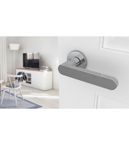 Poignée de porte anthracite design ALORA