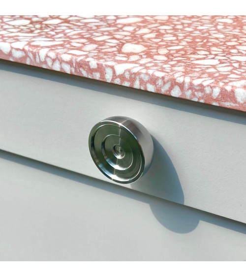 Bouton de meuble en acier inoxydable modèle 02 poignée design