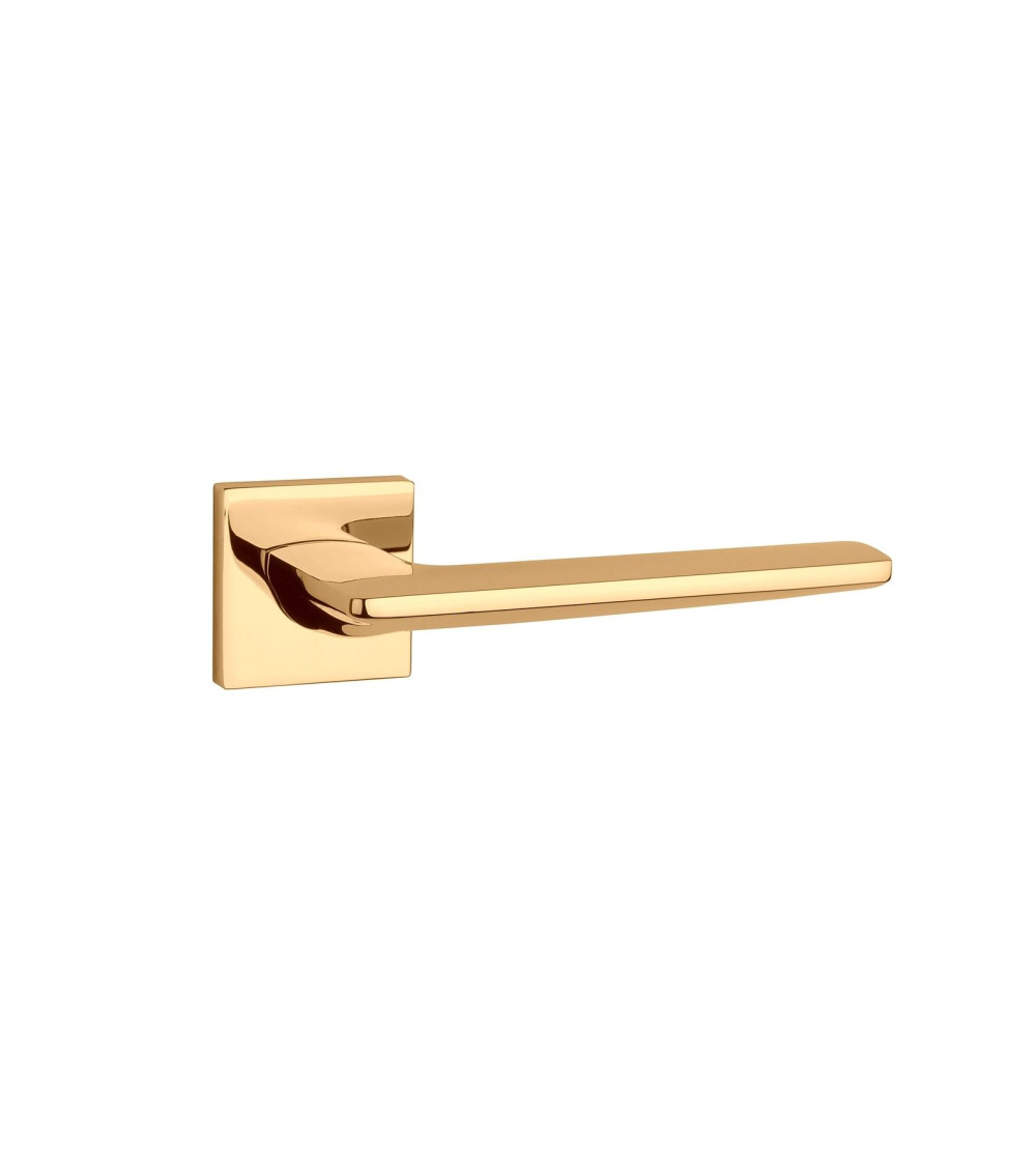 designer handle in polished gold finish from Milla poignées