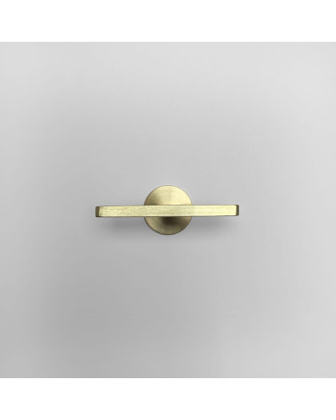 Bouton de meuble en laiton ISA T poignée design