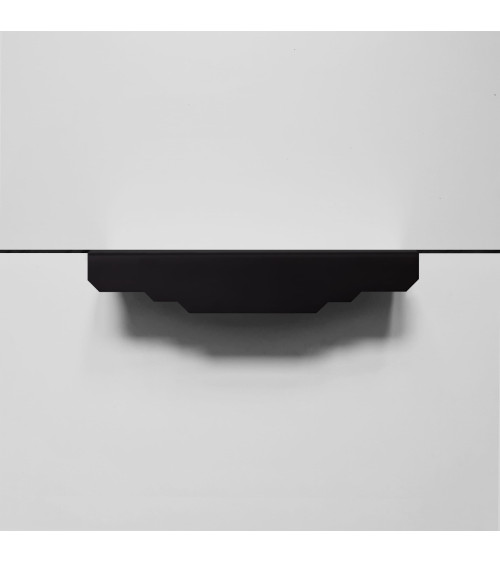Poignée de meuble en laiton KARLA BLACK poignée design