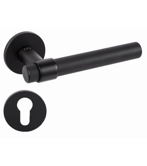 Poignée de porte noire GHOST poignée design