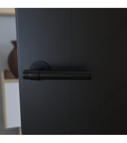 Poignée de porte noire GHOST poignée design