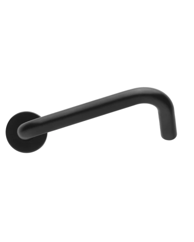 Poignées de Porte PMR Haut de Gamme en Inox Italien de couleur Noir - model NoHand -  poignée design