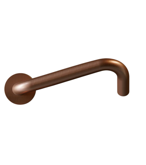Poignées de Porte PMR en Inox, model NoHand avec Finition Cuivrée - Made in Italy -  poignée design