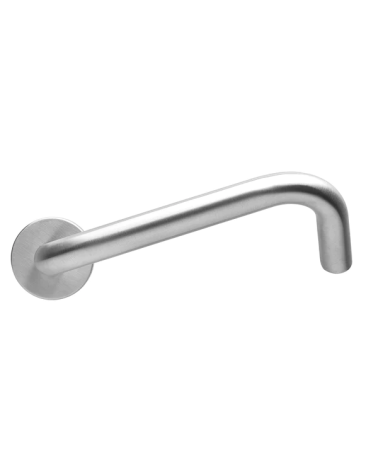 Poignées de Porte PMR Haut de Gamme en Inox Brossé - model NoHand -  poignée design