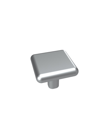 Bouton de meuble chrome satiné NOX poignée design