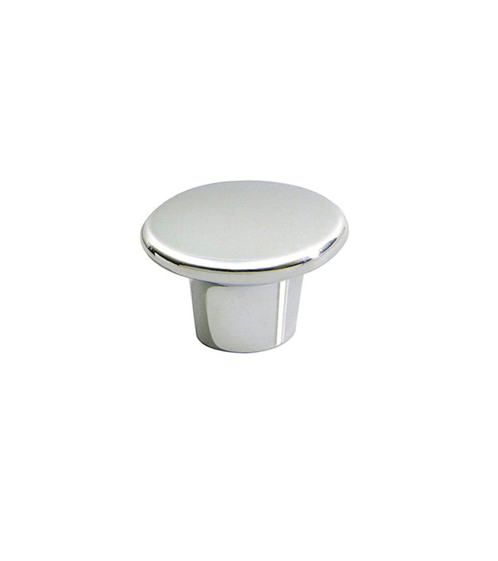 Bouton de meuble chrome poli MILAN poignée design