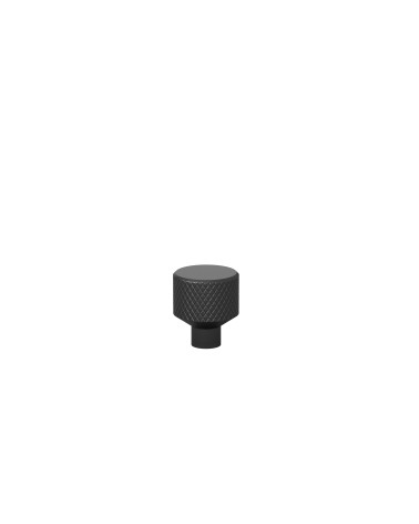 Bouton de meuble noir GRETA poignée design