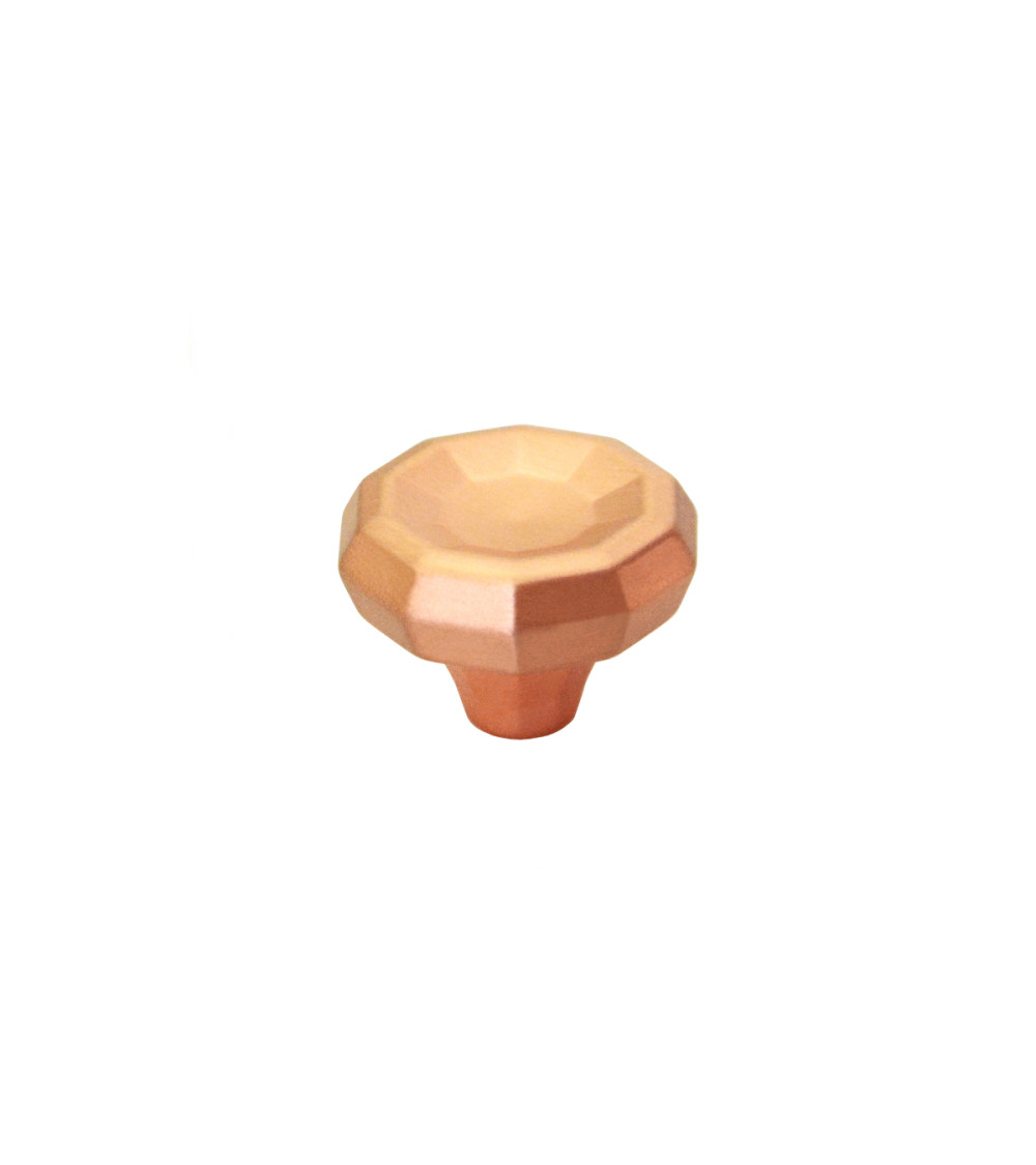 Bouton de meuble cuivre CAMPANA poignée design