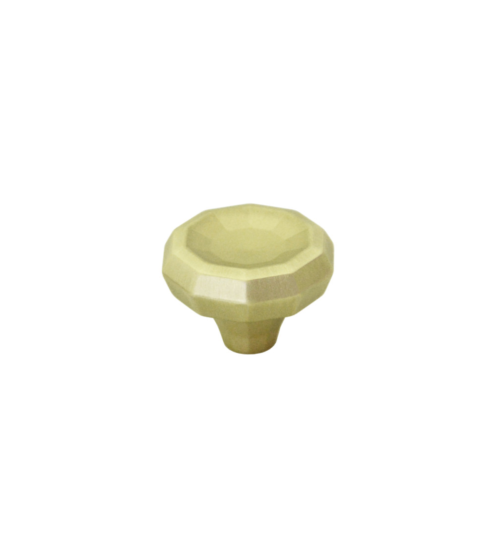 Bouton de meuble or mat CAMPANA poignée design