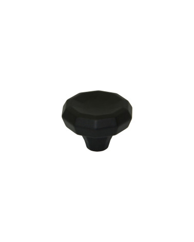 Bouton de meuble noir CAMPANA poignée design