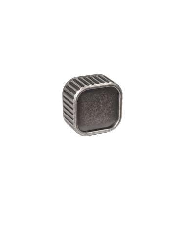 Bouton de meuble vieil argent WEGA poignée design