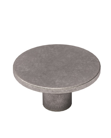 Bouton de meuble vieil argent ASTRO poignée design